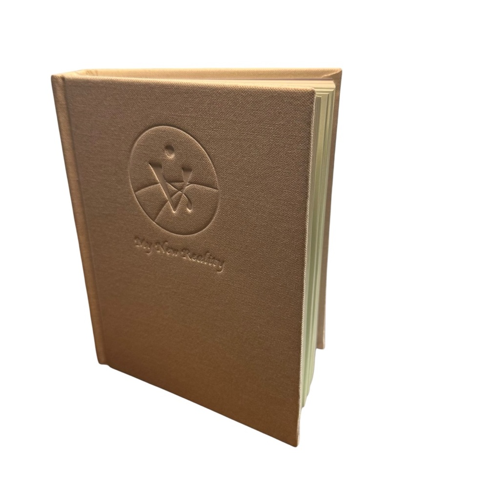 My New Reality Gratitude Journal Hardcover Linen New With Tags